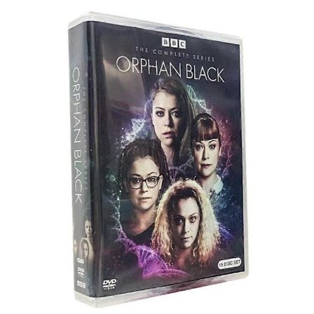 [14Y] ORPHAN BLACK Komplett Serie Sesong 1-5 (DVD 2017 15-Disc Box Set)