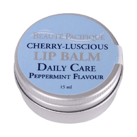 Beauté Pacifique Cherry-Luscious Lip Balm Daily Care, Peppermint Flavour Läppvård Unisex 15ML