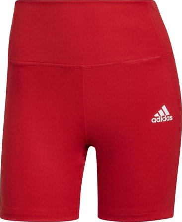 Adidas Women's FeelBrilliant Designed to Move Short Tights Women workout shorts Red L