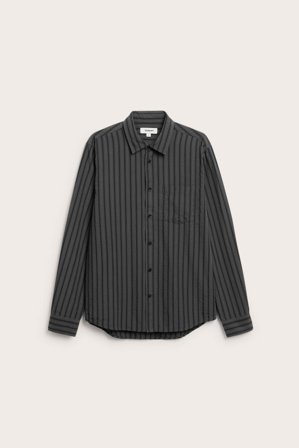 Kappahl | Koszula o wyraźnej strukturze | Czarne