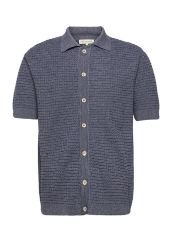 Velzy Cardigan Strikket Trøje Cardigan Navy Far Afield
