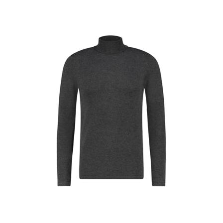 PureWhite Essential Knit Coltrui , Grijs , Heren , Maat: S Truien & Vesten