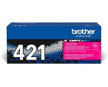 Brother-TN421M-Brother TN421M magenta tonerkassett-Printing ink, toner & paper-Blekk og toner