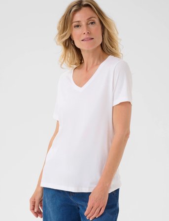 Cream Naia Tshirt - White - S