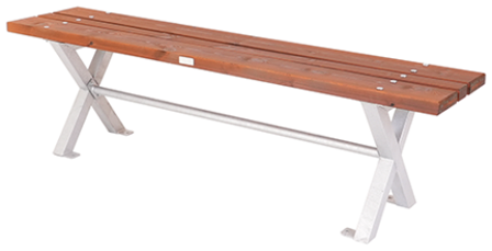 Eden Wood Stella EW 50020-6 Trädgårdsbänk Brun, Utemöbler