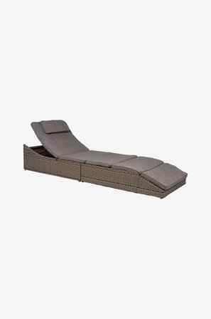 House Nordic - Solstol Split - Svart - Solstolar & solsängar - Från Homeroom