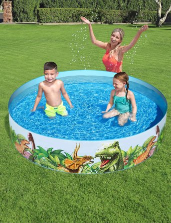 Bestway Bestway Dinosaur Fill'n Fun 183 X 38 Cm - Multi/patterned - ONE SIZE