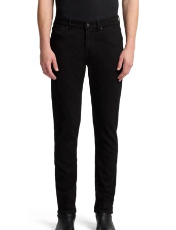 7 For All Mankind Slimmy Tapered Rinse Black - Black - 28 x 32