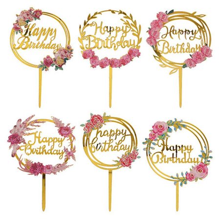 Akryl Kage Toppers Til Pynt