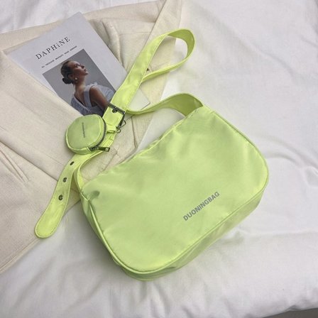 Crossbody taske Oxford taske GRØN