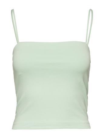 Scarlet Singlet T-shirts & Tops Sleeveless Vihreä Gina Tricot