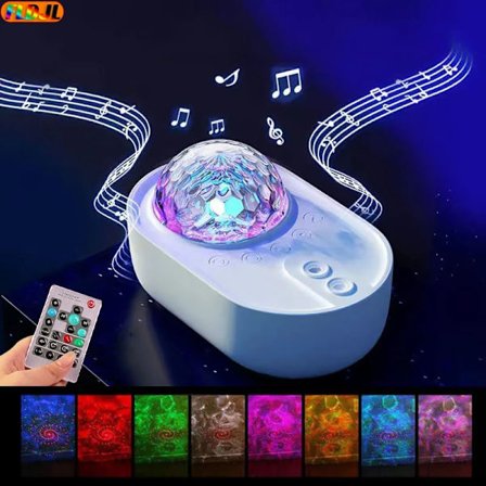 Tähtitaivasprojektori Yövalo Avaruusaluksen Lamppu Galaxy LED P