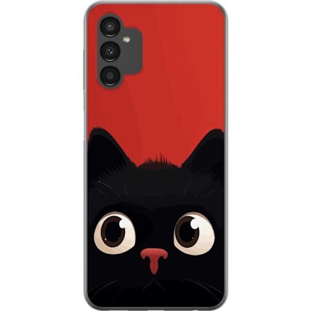 Yhteensopiva Puhelinkuori Samsung Samsung Galaxy A04s Leikkisä Kissa