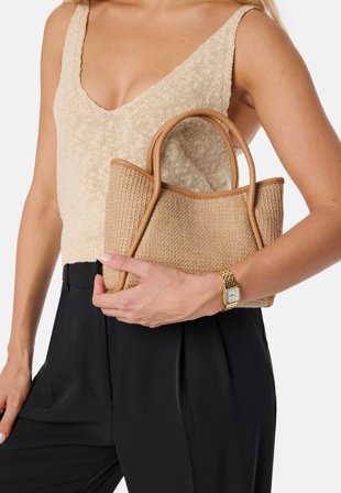 Pieces Pcabigal Cross Body Bag Natural Klær