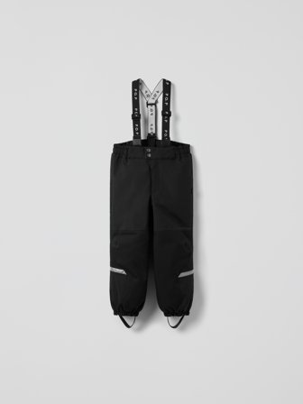 Polarn O. Pyret - Waterproof padded trousers SNOWY low - 104 - Childrenswear - black