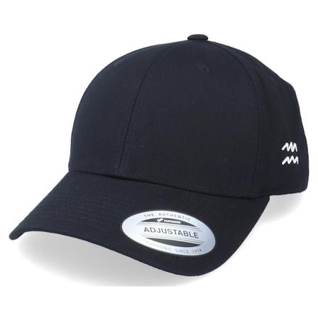 Astrology - Schwarz adjustable Cap - Aquarius Sodiac Sign Black Curved Adjustable @ Hatstore