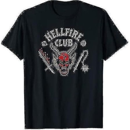 Stranger Things 4 Hellfire Club T-shirt - Perfekt Style6 130