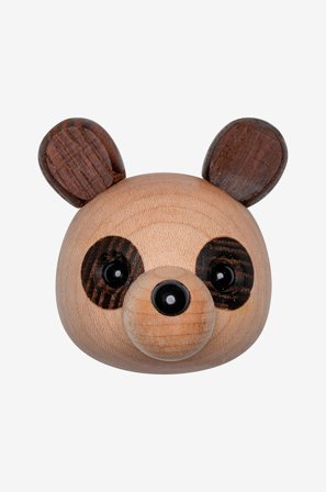 Spring Copenhagen - Magneetti, panda Polly, 5,5 cm, vaahteraa - Luonnonväri - Koriste-esineet - - Homeroom