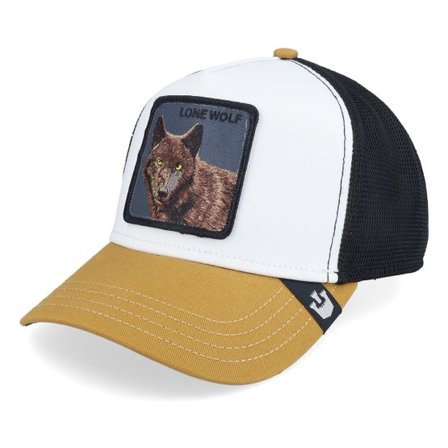 Goorin Bros. - Vit trucker Keps - Premium Wolf Snow Trucker @ Hatstore
