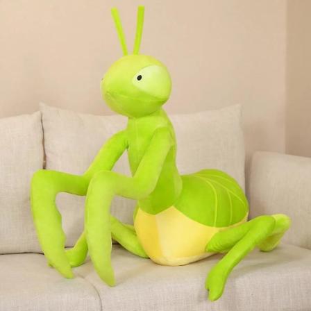 70cm Kawaii Grønn Bede Mantis Plysj Leke Simulering Utstoppet Dyr Insekt Myk Dukke Pude Barn Bursdagsgave Til Gutt Baby