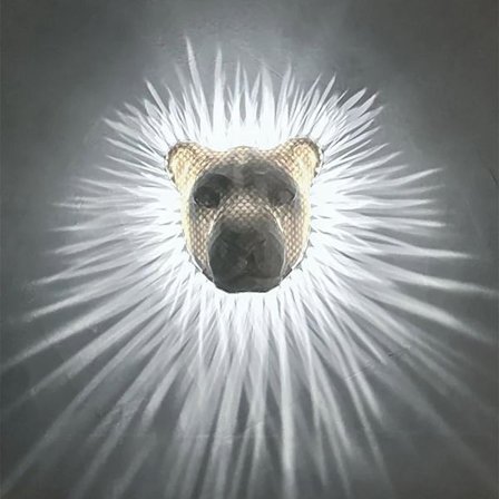 3D Creative Wall Lamp 3D Eagle Wall Lamp 3D Lion Wall Lamp 3D Owl Wall Lamp