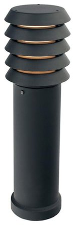 Norlys Alta 1477 Pullert E27, 2700K, 8,5 W, IP65 Sort, Belysning