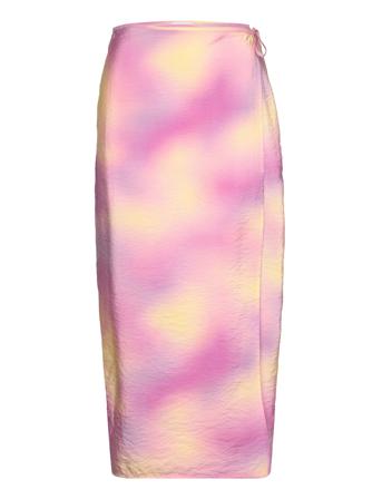 Enwatermelon Midi Skirt Aop 6891 Pink Envii