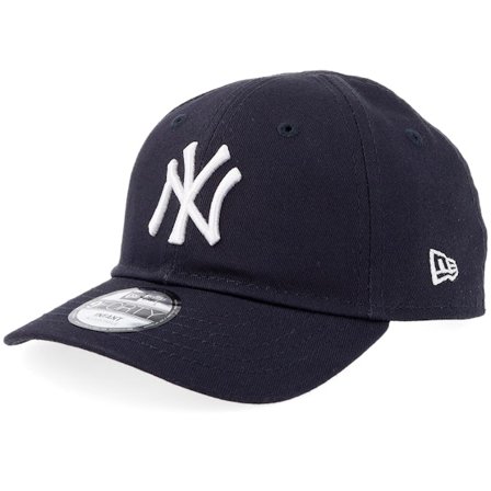 New Era - MLB Blauw adjustable Cap - Kids New York Yankees My First 9Forty Navy/White Adjustable @ Hatstore