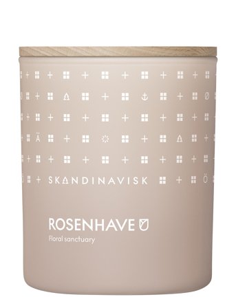 Skandinavisk Rosenhave Scented Candle 200G - Nude - 200 g