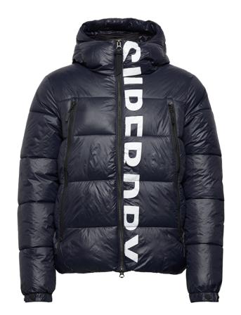 Code Mtn Hooded Alpine Jkt Fôret Jakke Navy Superdry