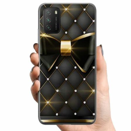 Xiaomi Poco M3 Tpu Mobilskal Gyllene Rosett