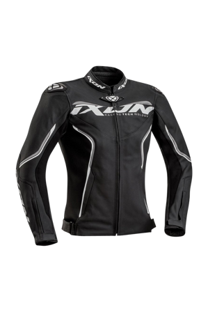 MC-Jakke Ixon Trinity Dame Sort/Hvid/Grå M