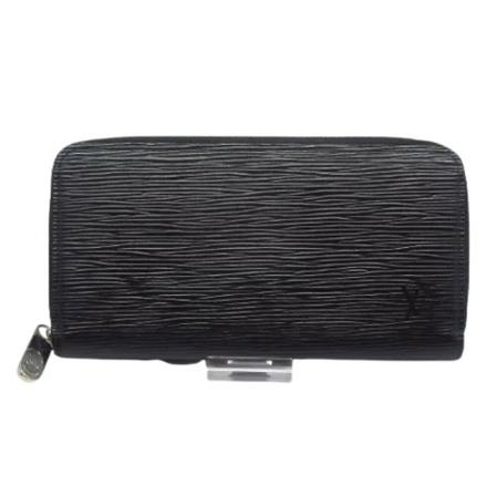 Louis Vuitton Vintage, Pre-owned Leather wallets Zwart, Dames, Maat:ONE Size