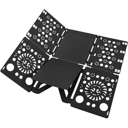 2 stk. T-shirt-folder, tøjfolder, tøjfoldningsbræt, hurtigt og bekvemt at folde skjorter til børn og voksne