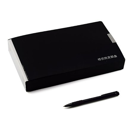 2 stk. kvitteringsmappe med gennemsigtigt etiketvindue Check Bill File Mappe Opbevaringsboks Lille plastik File Mappe Holder 350 ark