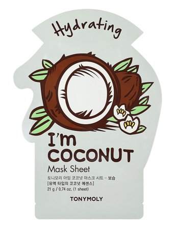 Tonymoly Tonymoly I ́m Coconut Mask Sheet - Green - 21 ml