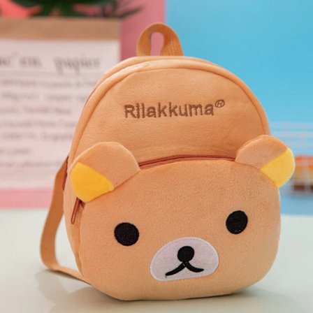 Barn Plysch Mini Ryggsäck Förskola Utomhus Skolväska Väskor Studenter