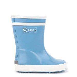Kids - Aigle Sky Blue Baby Flac Rain Boots - Boots - 22 EU - Blue