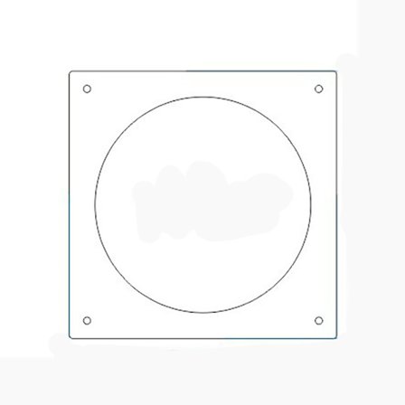 CD Display Stand Magnetisk Fotoramme 15CMX15CM