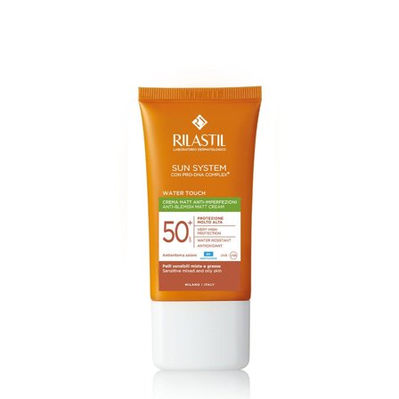 Rilastil Sun System Water Touch Matt Crema Solare SPF 50+ Anti