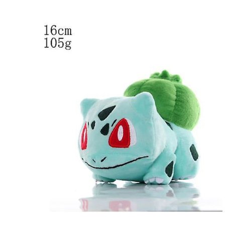 Ed Plys Bamse Bulbasaur Fyldt Legetøj Børnegave Fødselsdagsgave