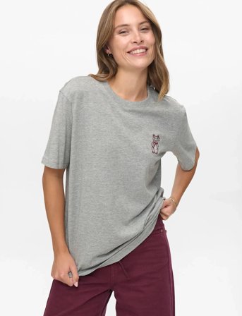 Nümph Nuprema Oversize Tee - Grey - M