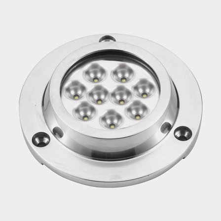 Éclairage sous-marin, LED, 10 - 30 V, 21.6 W, blanc