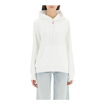 Diesel, hooded sweatshirt Wit, Dames, Maat:M