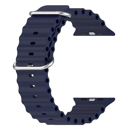 Ocean Rem for Apple Watch Band 49mm 45mm 44mm 40mm 41mm 42mm 38mm Silikon Correa Armbånd