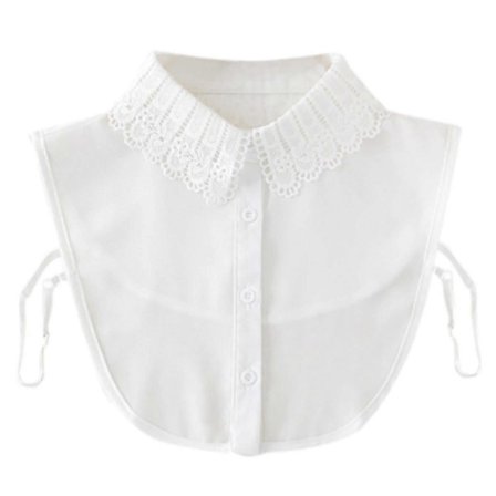 Mote Allsidig Løs Skjortekrage i Blonde for Kvinner