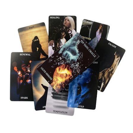 Yin Yang Oracle-kort Divinasjonskortstokk Engelsk Versjon Tarot Brettspill For Selskap