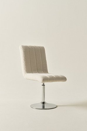 Jotex - Tuoli Eliseouter: Champagne Color Leather /Inside: Offwhite Color Velvet Eliseouter: champagne color leather /inside: offwhite color velvet - 