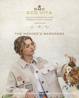 Mønsterhæfte Broderi på uld - DMC