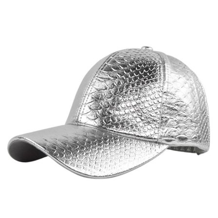 Aitoa nahkaa oleva unisex-baseball-lippis - Baseball-lippis säädettävällä takahihnalla, 100% uusi